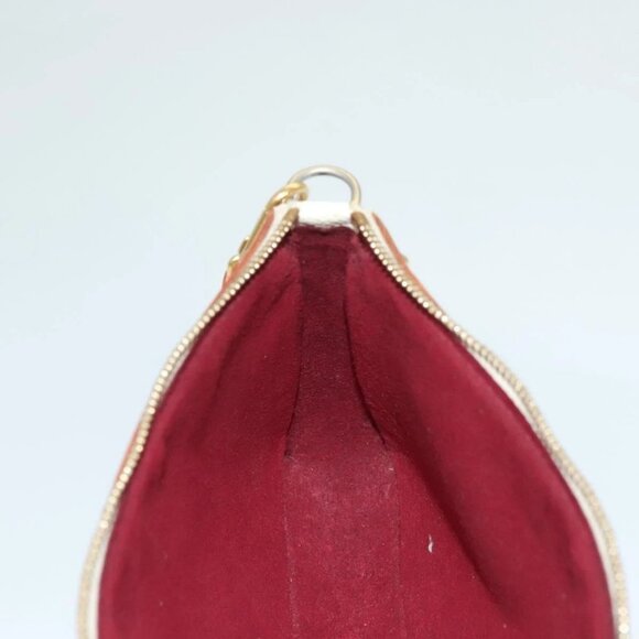 LOUIS VUITTON Multicolor Pochette Accessoires Pouch White M92649 LV Auth 128470V - Picture 13 of 16